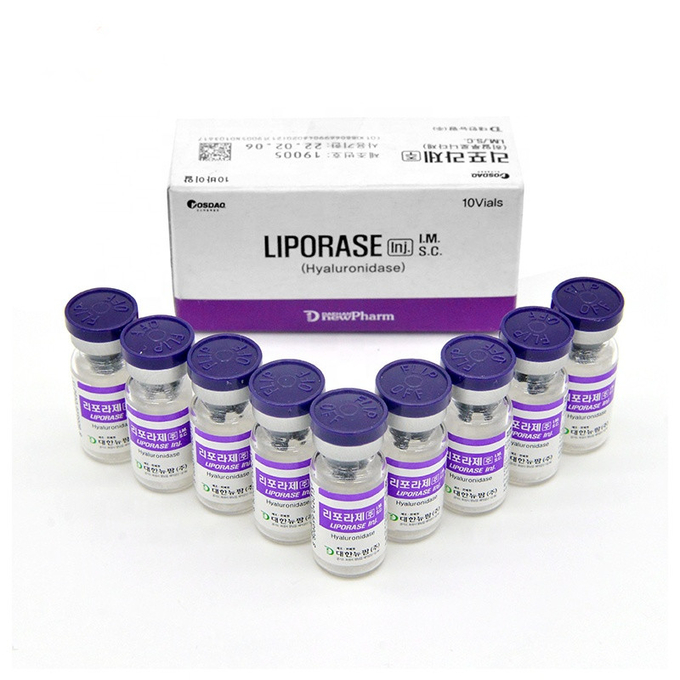 Liporase Hyaluronidase Ampoule Liporase Injection For Facial Problems CE ISO