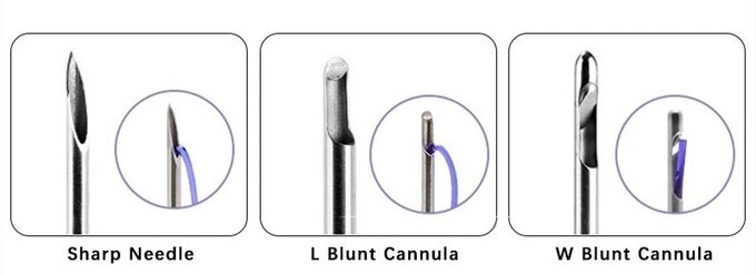 Absorbable 3D Cog Pdo Eye Thread Lift Threading To Lift Face L Blunt